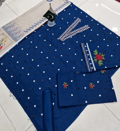 Beechtree - Linen 3pc DIGITAL with PRINT LINEN BANADORA SHAWL