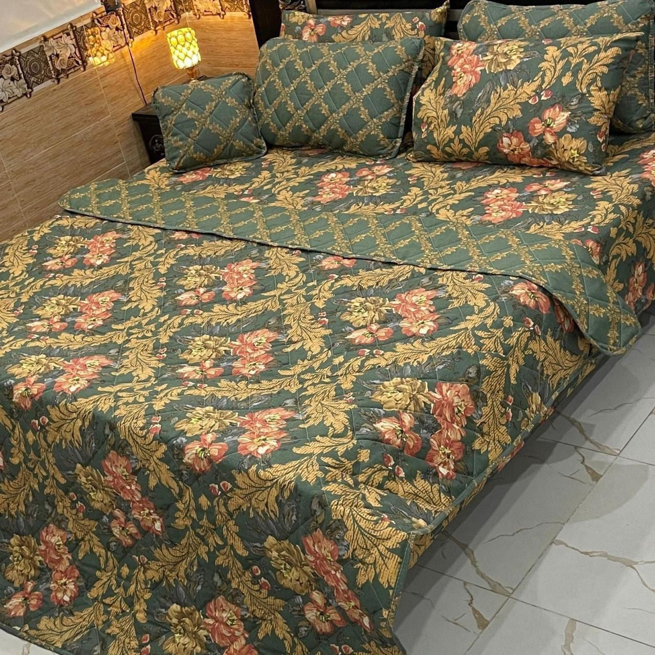 7PC PRINTED-COMFORTER SET