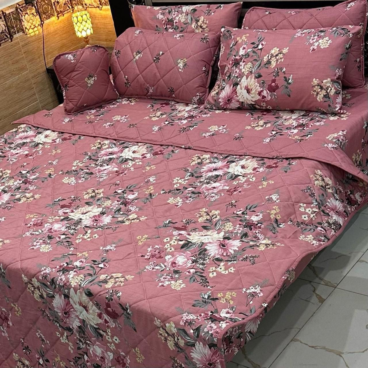 7PC PRINTED-COMFORTER SET