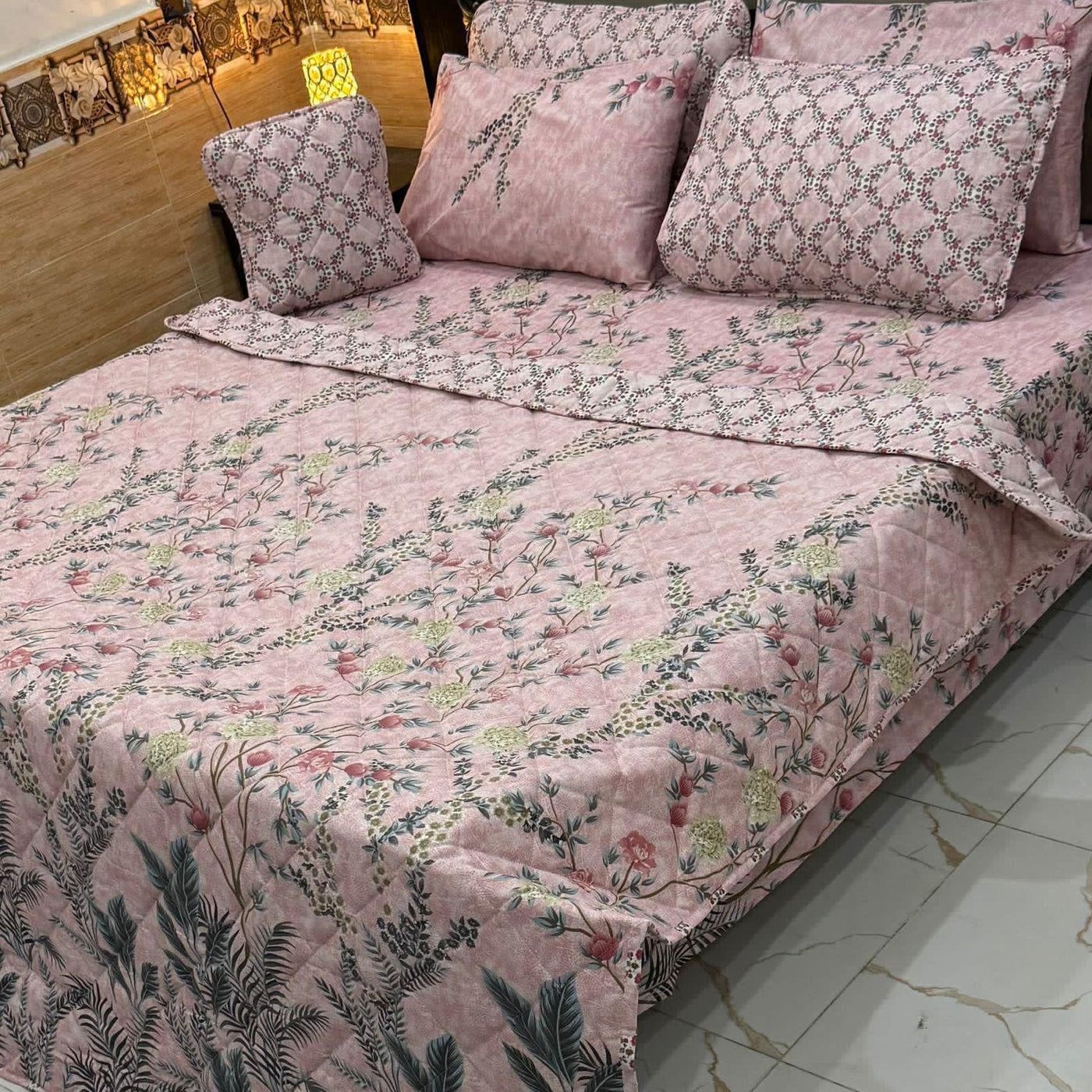 7PC PRINTED-COMFORTER SET